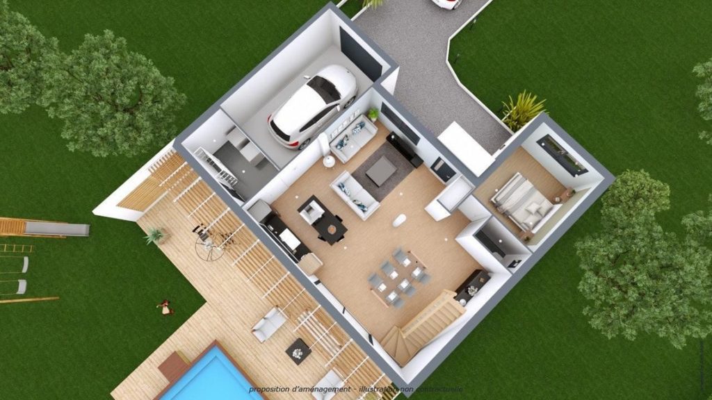 Plan maison Saphir